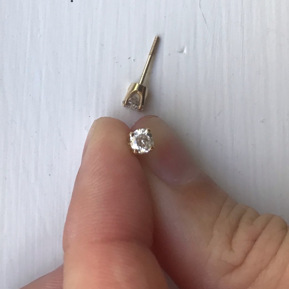 REAL Diamond Studs